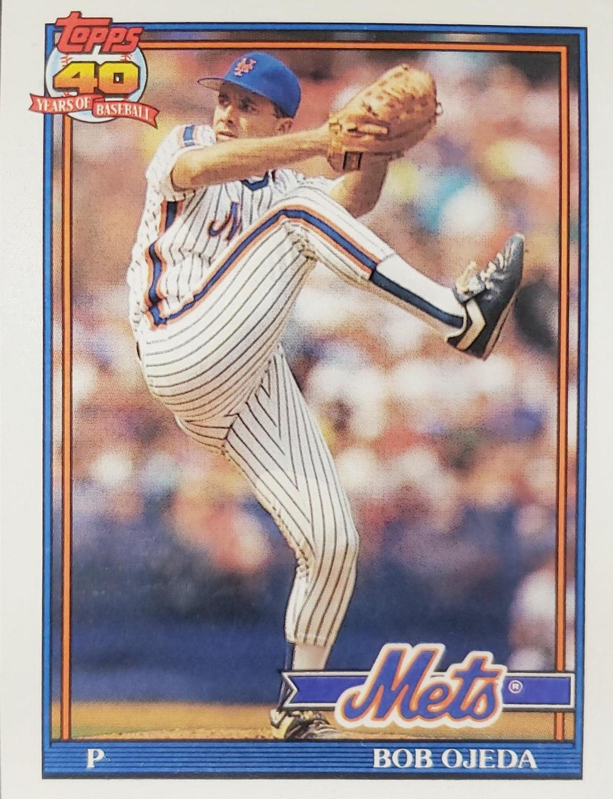 Bob Ojeda #601 Prices | 1991 Topps | Baseball Cards