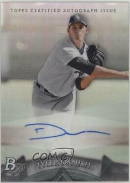 Tyler Danish #AP-TD Baseball Cards 2014 Bowman Platinum Autograph Prospects