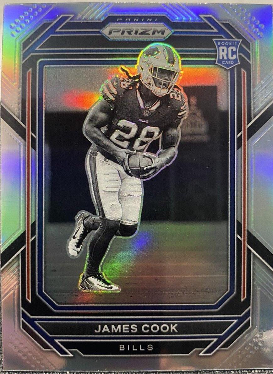 James Cook [SP Variation Silver] #319 Prices | 2022 Panini Prizm ...