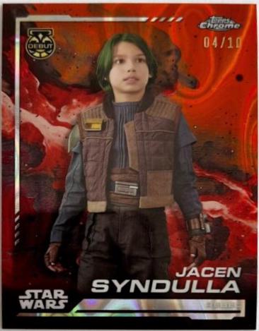 Jacen Syndulla [LavaRefractor] #100 Star Wars 2024 Topps Chrome