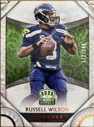 Russell Wilson [Bronze] #54 Football Cards 2016 Panini Crown Royale