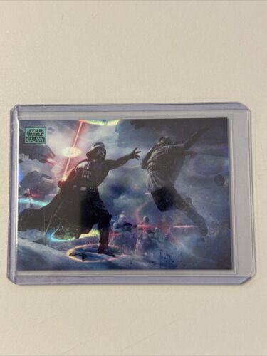 There Is No Escape [Aqua Lava Refractor] #11 Star Wars 2024 Topps Chrome Galaxy