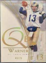 Kurt Warner [Gold] #13 Football Cards 2003 Ultimate Collection Prices