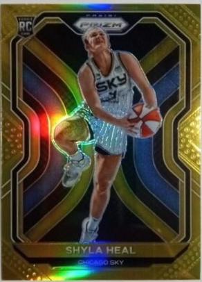 Shyla Heal [Gold Prizm] #96 Basketball Cards 2021 Panini Prizm WNBA