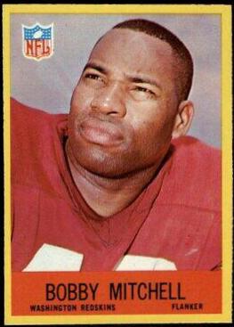 Bobby Mitchell #186 Football Cards 1967 Philadelphia