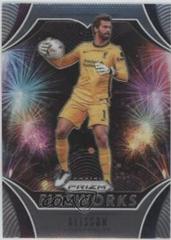 Alisson #17 Soccer Cards 2020 Panini Prizm Premier League Fireworks Prices
