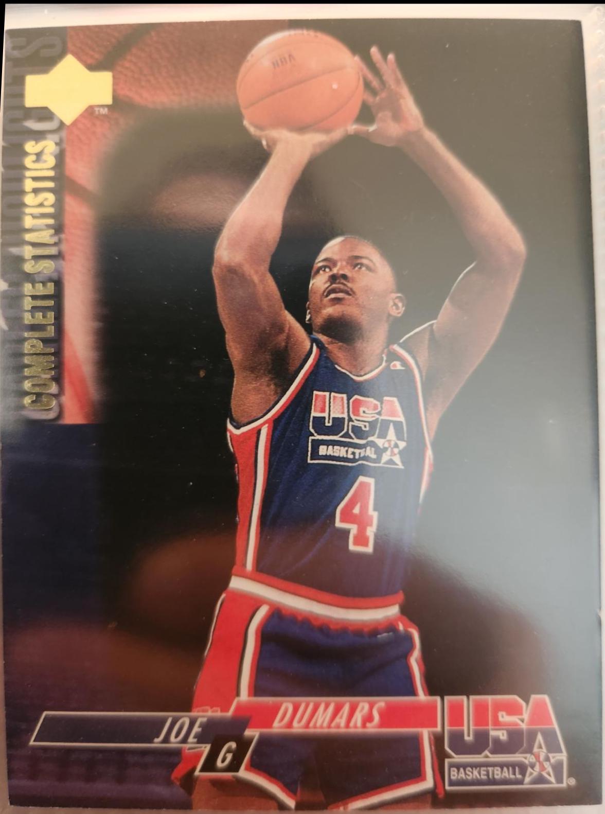 Joe Dumars #12 Basketball Cards 1994 Upper Deck USA Basketball