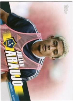 Julian Araujo [SP] #143 Soccer Cards 2022 Topps MLS