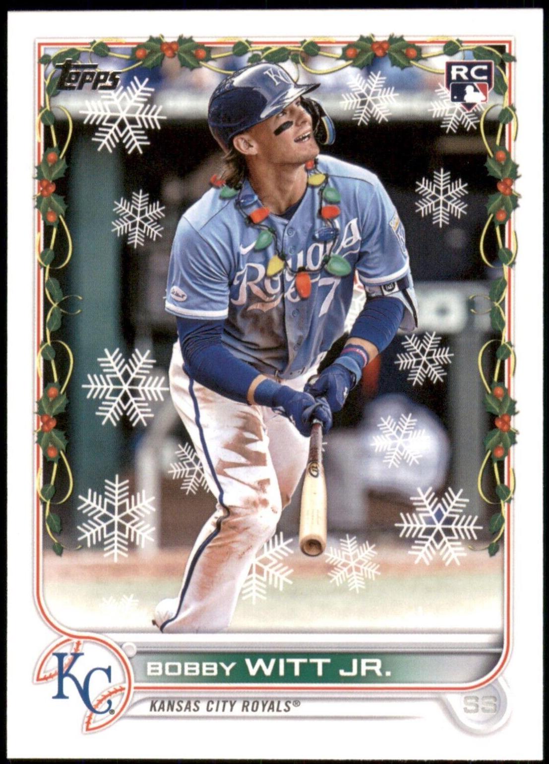 Bobby Witt Jr. [SSSP Variation] HW150 Prices 2022 Topps Holiday Baseball Cards