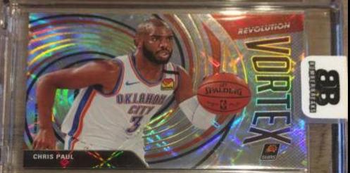 Chris Paul [Galactic] #17 Basketball Cards 2020 Panini Revolution Vortex