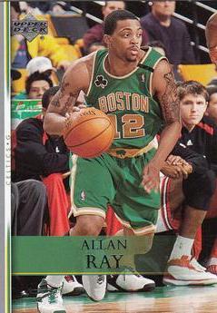 Allan Ray #89 Basketball Cards 2007 Upper Deck