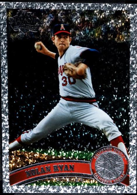 Nolan Ryan [Platinum Diamond Anniversary] #626 Baseball Cards 2011 Topps