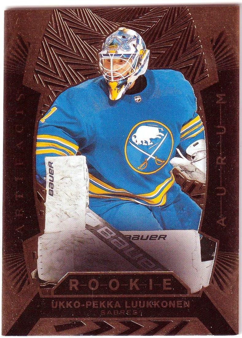 Ukko Pekka Luukkonen #A-34 Hockey Cards 2021 Upper Deck Artifacts Aurum