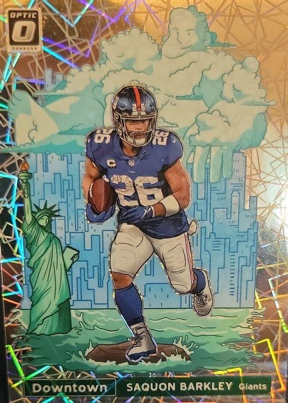 Saquon selling barkley downtown