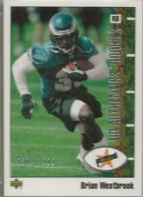 Brian Westbrook #127 Football Cards 2002 Upper Deck Authentics