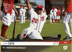 Juan Soto #OD297 Baseball Cards 2019 Topps Now Road to Opening Day Prices