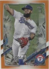 Rougned Odor [Orange Refractor] #3 Baseball Cards 2021 Topps Chrome Ben Baller Prices