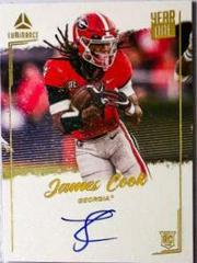 James Cook #YSR-JCO Football Cards 2022 Panini Luminance Year One Signatures RPS Prices