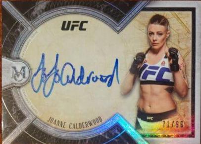 Joanne Calderwood #MA-JC Ufc Cards 2018 Topps UFC Museum Collection Autographs