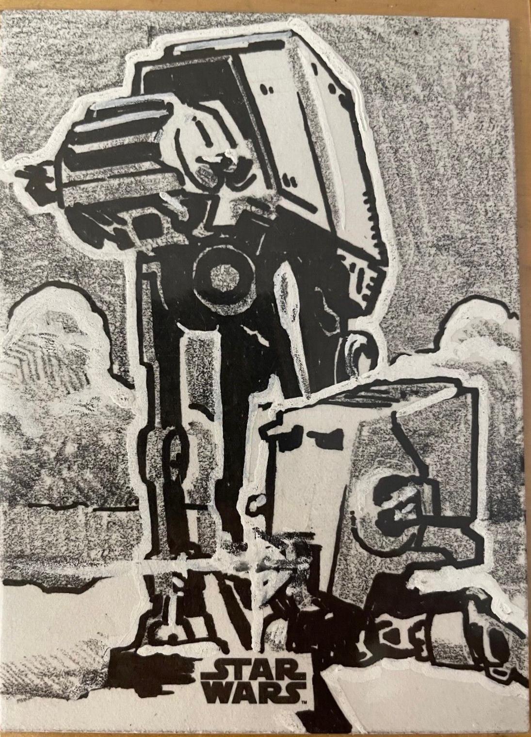 Dirk Shearer Star Wars 2024 Topps Chrome Sketch Card