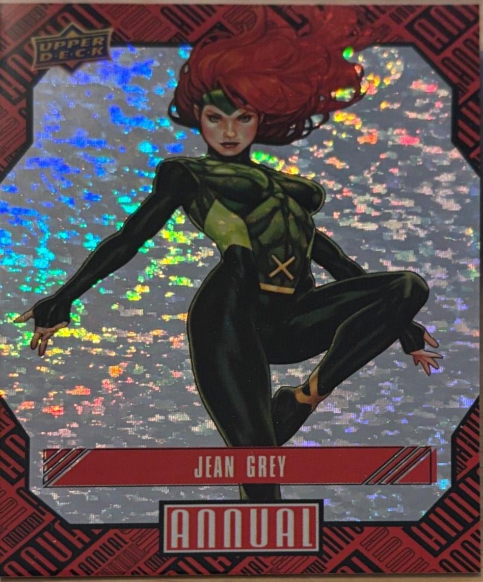 Jean Grey [Silver Sparkle] #37 Marvel 2023 Upper Deck Annual