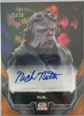 Nick Nolte as Kuiil [Orange Refractor] #A-NN Star Wars 2024 Topps Chrome Galaxy Autograph Prices