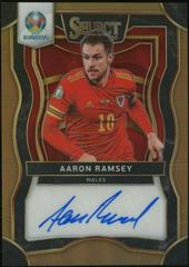 Aaron Ramsey #SI-AR Soccer Cards 2020 Panini Select UEFA Euro Signatures Prices