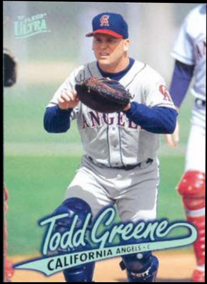 Todd Greene #28 Baseball Cards 1997 Ultra