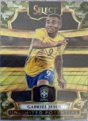 Gabriel Jesus [Camo] #UP-7 Soccer Cards 2017 Panini Select Unlimited Potential Prices