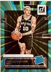 Jeremy Sochan [Green Laser] #209 Basketball Cards 2022 Panini Donruss Prices