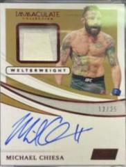 Michael Chiesa [Red] Ufc Cards 2021 Panini Immaculate UFC Memorabilia Autographs Prices