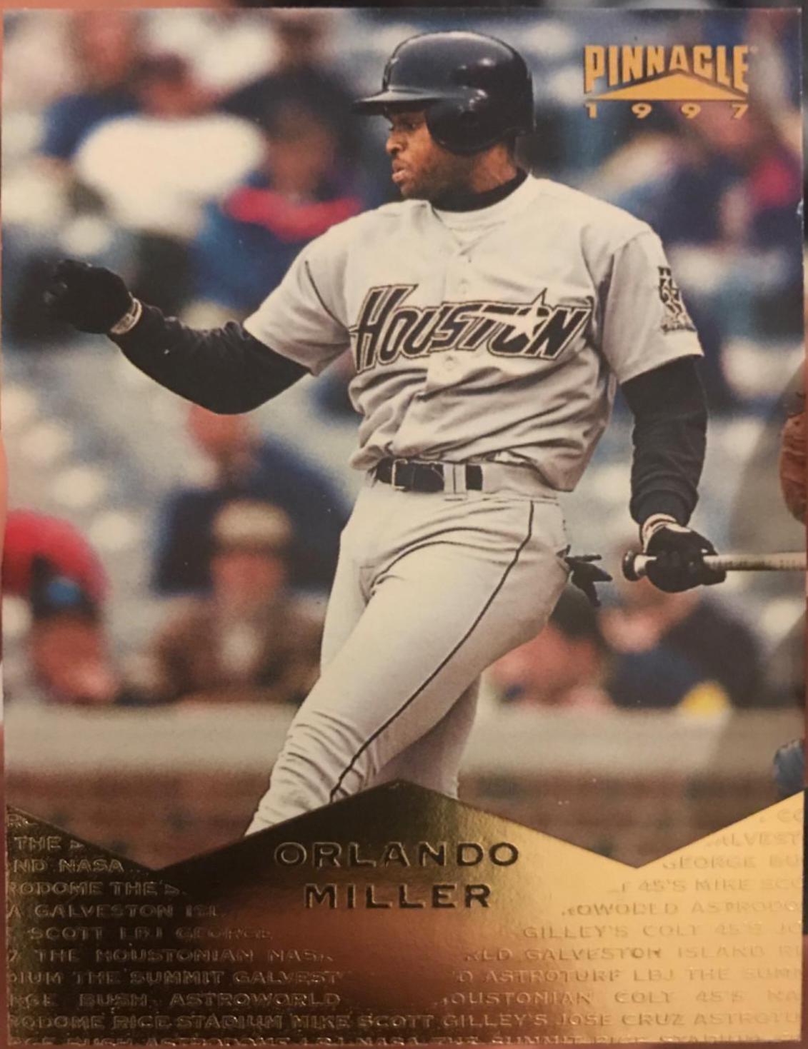 Orlando Miller #12 Baseball Cards 1997 New Pinnacle