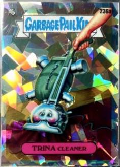 TRINA Cleaner [Atomic] #236a 2023 Garbage Pail Kids Chrome