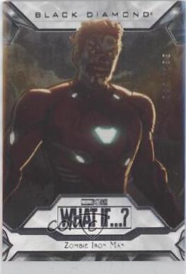 Zombie Iron Man #BD31 Marvel 2023 Upper Deck What If Black Diamond