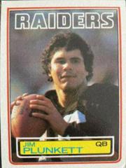 Jim Plunkett #307 Football Cards 1983 Topps Prices