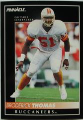 Broderick Thomas #45 Football Cards 1992 Pinnacle Prices