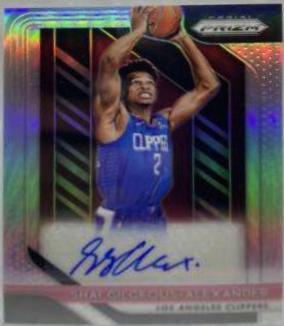 Shai Gilgeous-Alexander 2018 Prizm Rookie Auto #184 Clippers factory PSA Thunder Signed