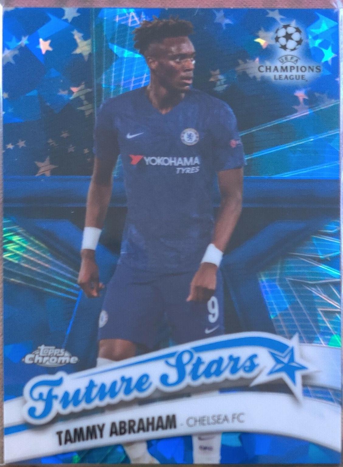 Tammy Abraham #FS-TH Soccer Cards 2019 Topps Chrome UEFA Champions League Future Stars