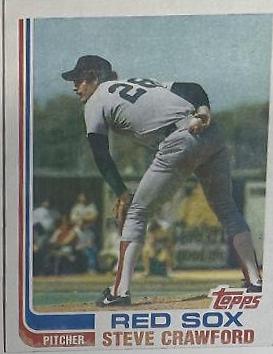 Steve Crawford [Blackless] #157 Baseball Cards 1982 Topps