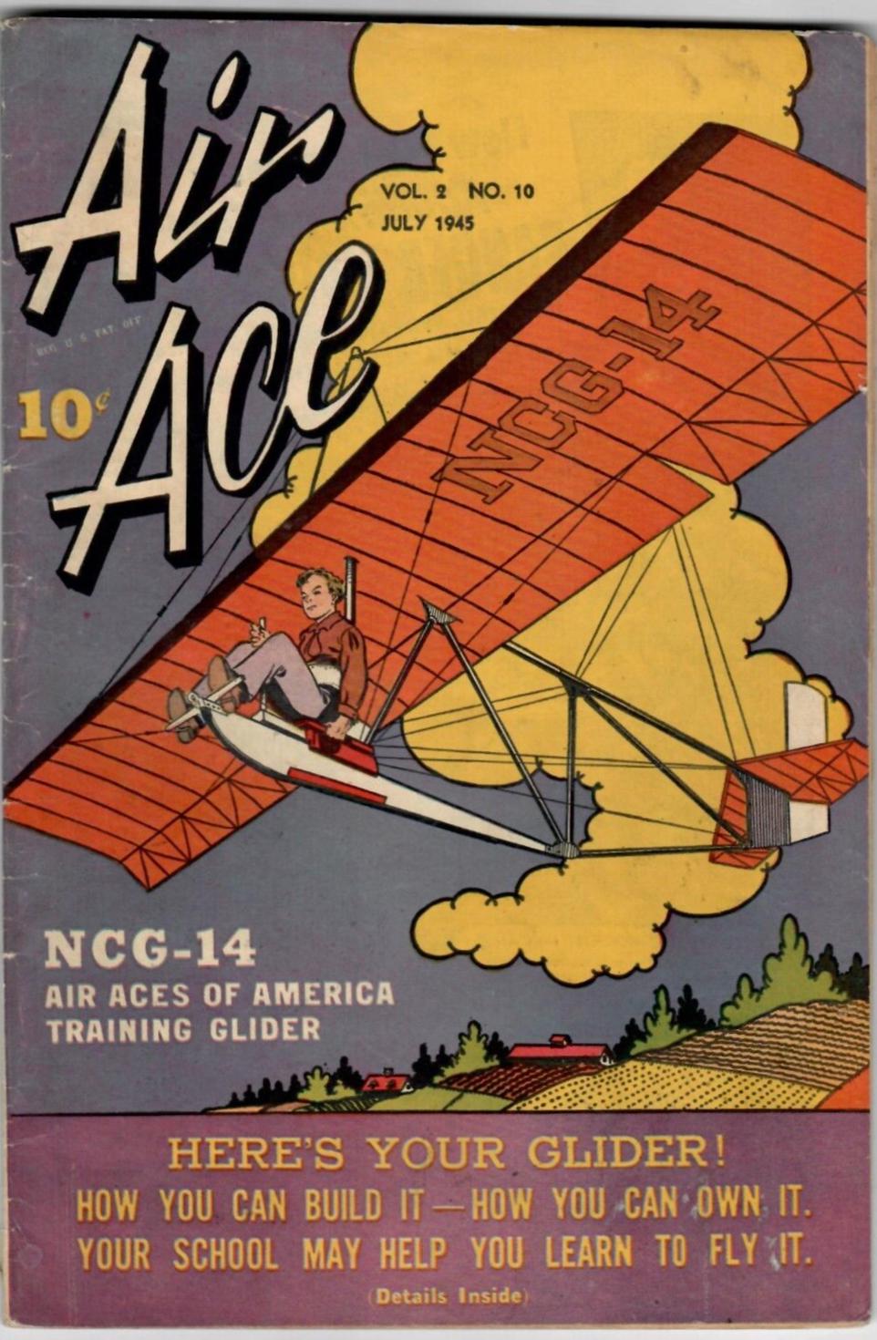 Air Ace #10 (1945) Comic Books Air Ace