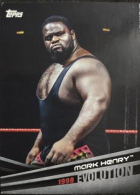 Mark Henry #E-33 Wrestling Cards 2018 Topps WWE Evolution