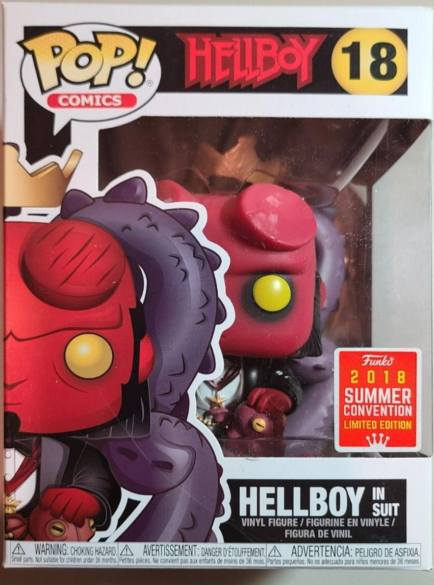 Hellboy in Suit #18 Funko POP Comics