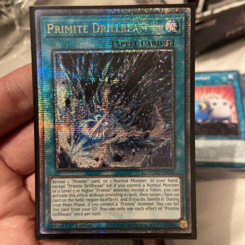 Primite Drillbeam [Quarter Century Secret Rare] ROTA-EN060 YuGiOh Rage of the Abyss