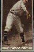 George Wiltse Baseball Cards 1912 T207 Brown Background