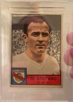 Alfredo DI Stefano Soccer Cards 1963 Panini Calciatori