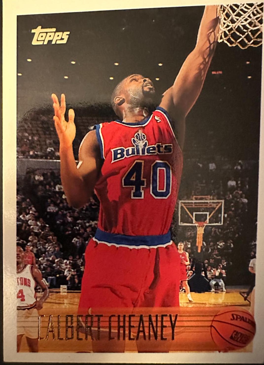 Calbert Cheaney #89 Basketball Cards 1996 Topps