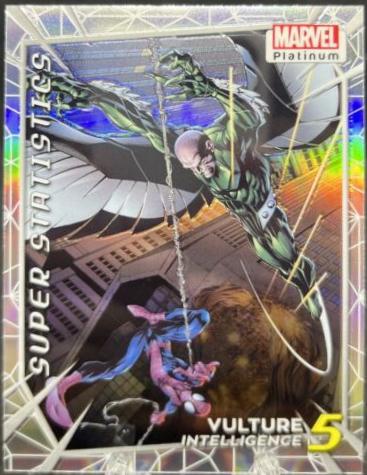 Vulture [Rainbow] #SS22 Marvel 2023 Upper Deck Platinum Super Statistics