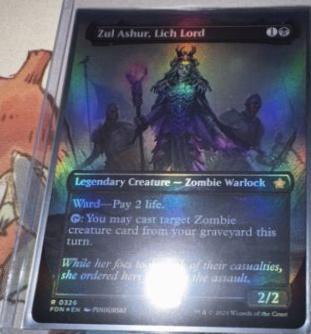 Zul Ashur, Lich Lord [Foil] #326 Magic Foundations