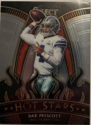 Dak Prescott #20 Football Cards 2020 Panini Select Hot Stars