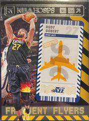 Rudy Gobert #3 Basketball Cards 2021 Panini Hoops Frequent Flyers Prices